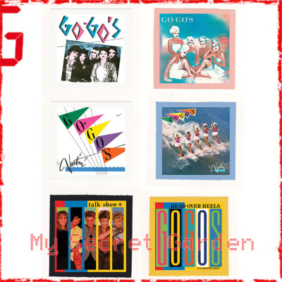 The Go- Go's - Vacation Cloth Patch or Magnet Set 